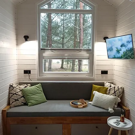 Tiny House In The Forest Ferienhaus Szlachta